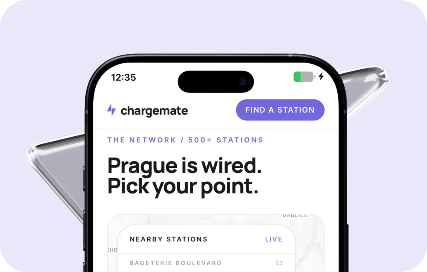 Return the powerbank at any station
