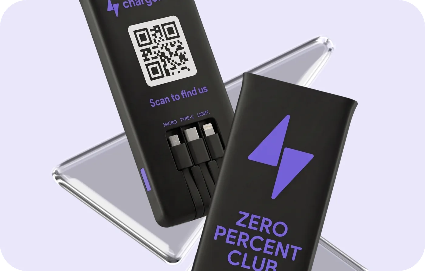 Pull a powerbank from the station